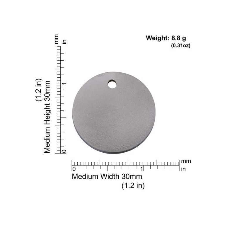 Dimensiones de la médaille Red Dingo Titanium TCL - Medium