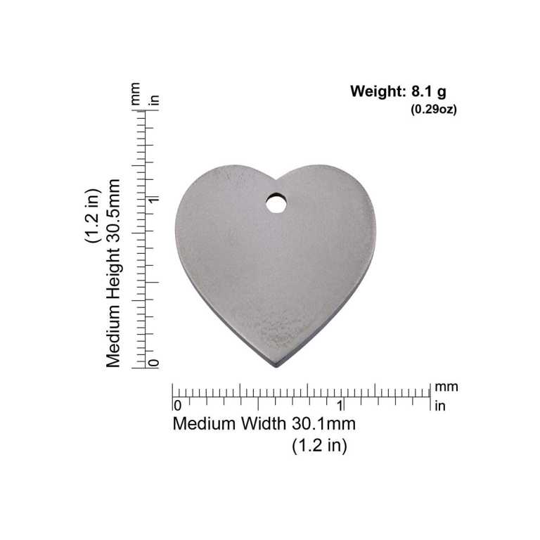 Dimensiones de la médaille Red Dingo Titanium THT - Medium