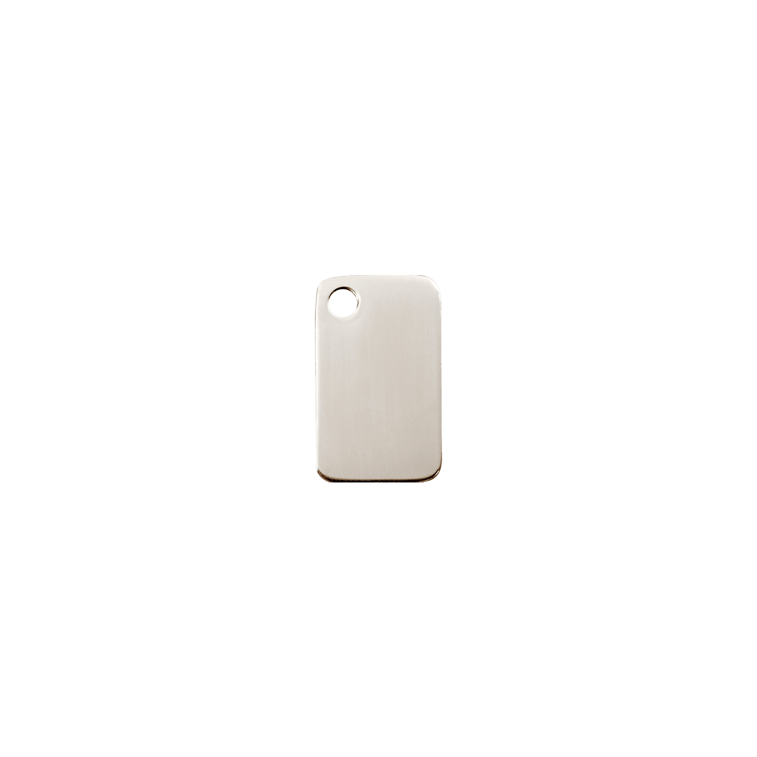 Vue avant - Médaille personnalisable pour chat Red Dingo en acier inoxydable - Talla S - Référence : 02-RT-ZZ-SM