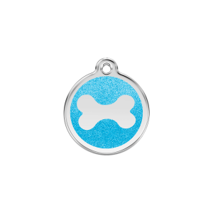 Placa para gato Hueso brillante Aqua S