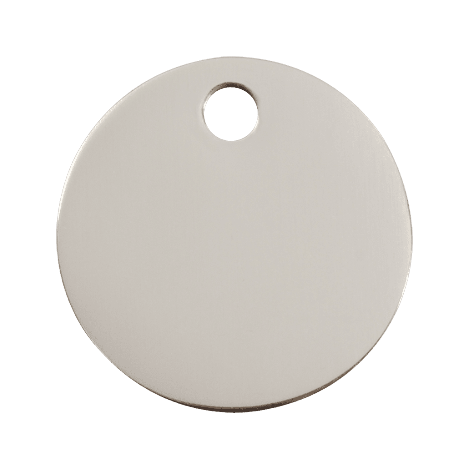 Vue arrière - Médaille personnalisée Red Dingo pour chien/chat - Acier inoxydable - Talla S